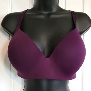 36DDD Victoria's Secret Purple Wireless Lightly Lined T-Shirt Bra